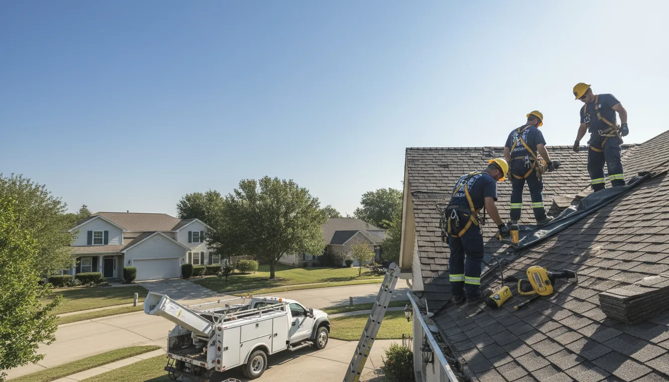Emergency Roof Repair in Pleasant Plains, IL near me